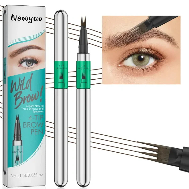 🔥BUY 1 GET 1 FREE❤️Newyuo Waterproof Microblading Eyebrow Pencil-easy to create a natural eyebrow shape🔥Final 3 Hours: 60%❤️）