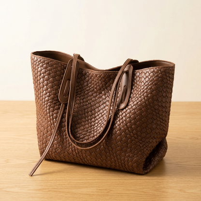 Soft Woven Everyday Tote Bag
