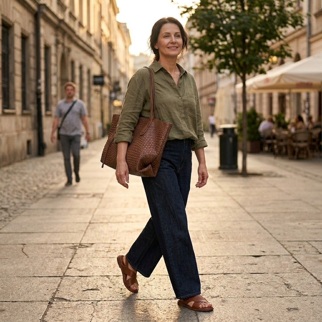 Soft Woven Everyday Tote Bag